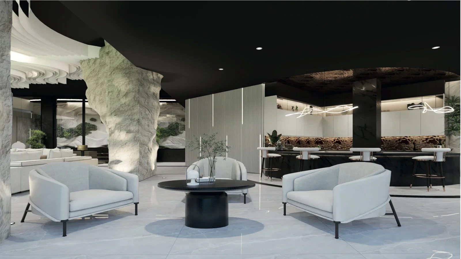 Spa-inspired interior detail Phuket