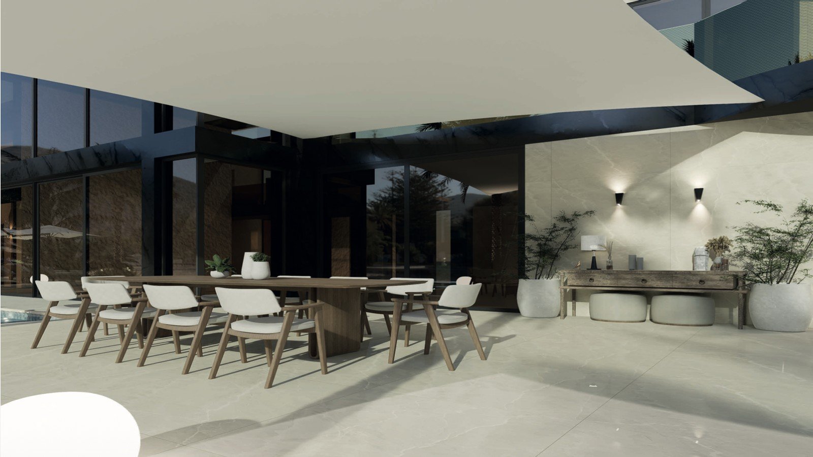 Villa exterior architecture Phuket