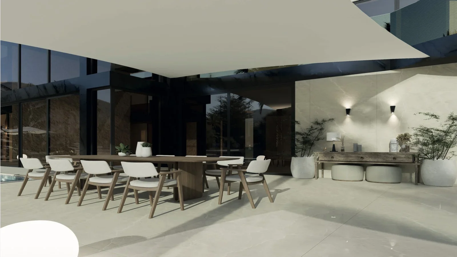 Villa exterior architecture Phuket