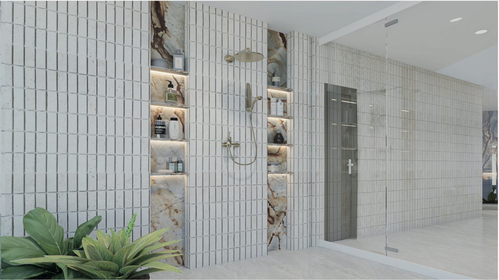 Living and dining space for filming and content creation