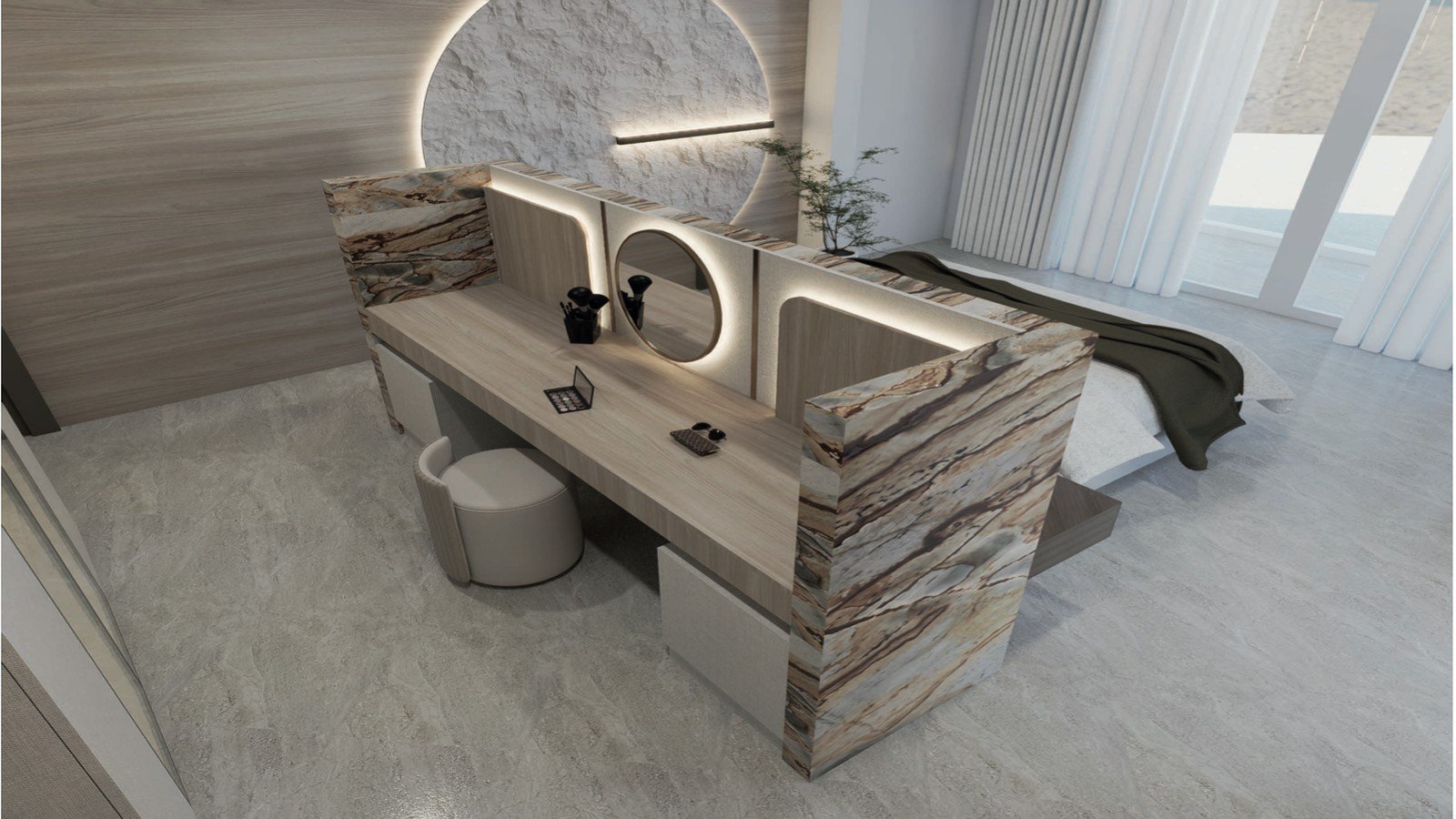 Interior lounge detail Phuket