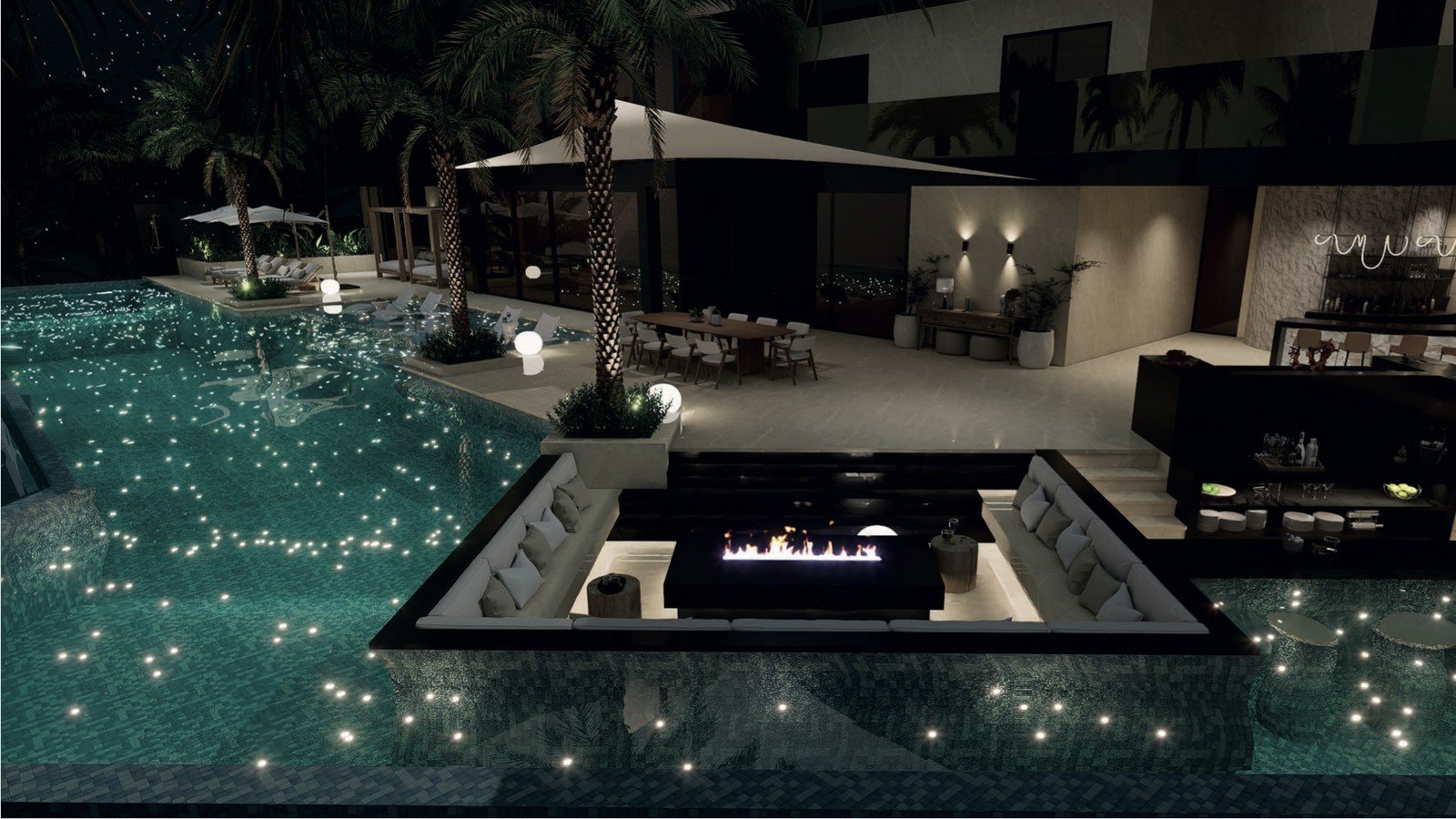 Interior light and shadows Phuket