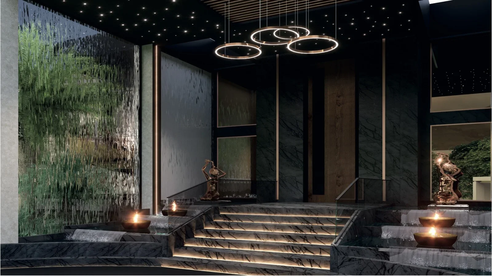 Private office for interviews and brand content